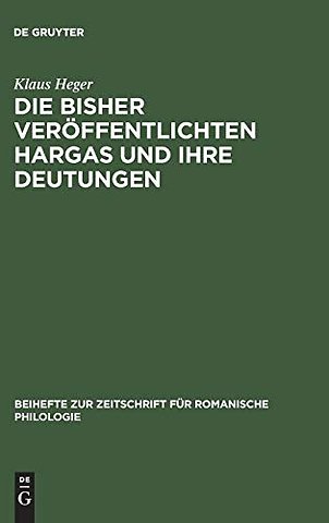 Die bisher veröffentlichten Hargas und ihre Deutungen
