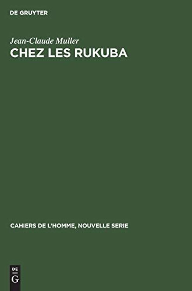 Chez les Rukuba – Parenté et mariage (Etat Benue–Plateau, Nigeria)