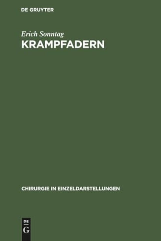 Krampfadern – (Einschliesslich Ekzem, Beingeschwür, Venenentzündung und Elephantiasis)