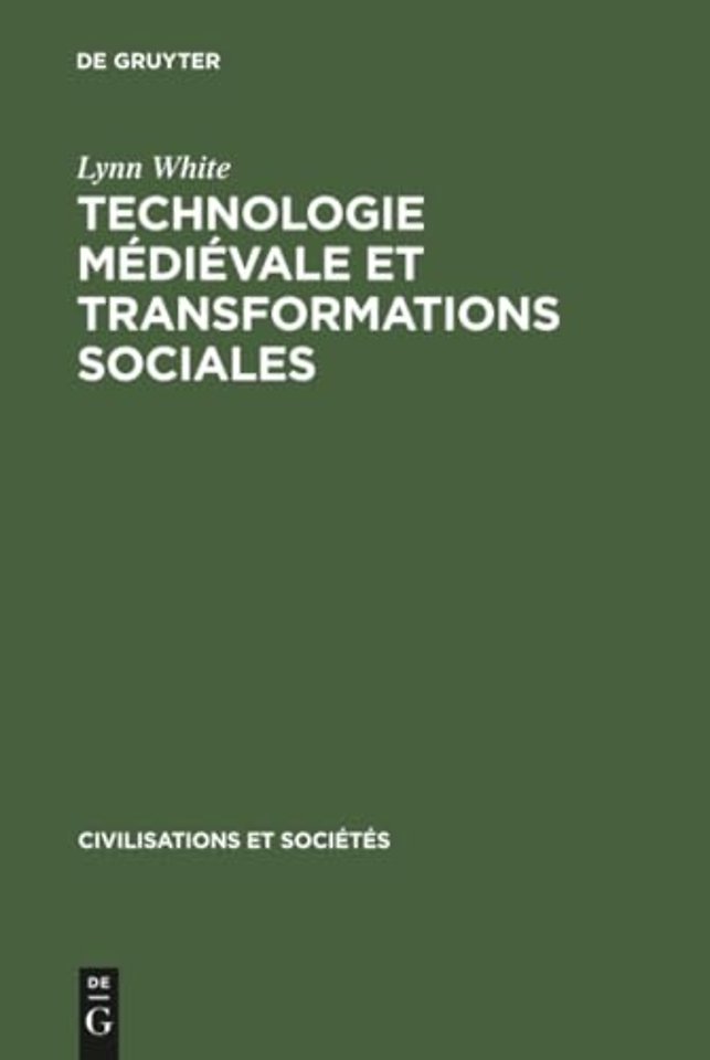 Technologie médiévale et transformations sociales