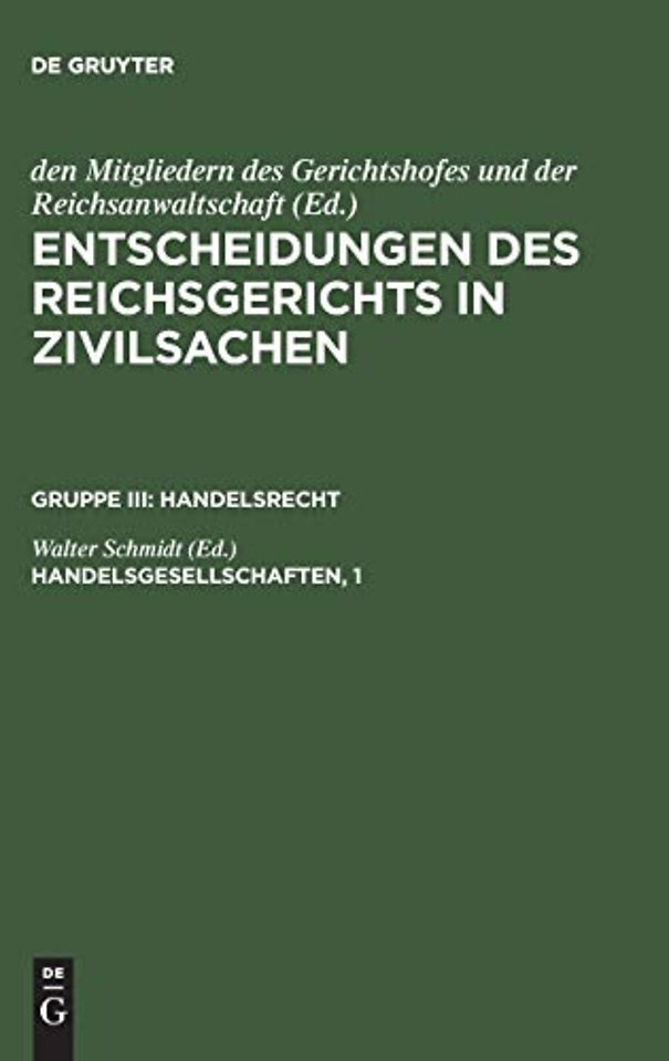 Handelsgesellschaften, 1 – Aktiengesellschaft