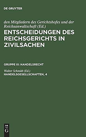 Handelsgesellschaften, 4 – Genossenschaften und Bergrecht