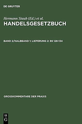 Lieferung 2: §§ 128–134