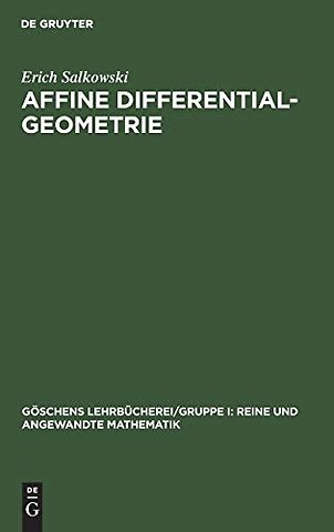 Affine Differentialgeometrie