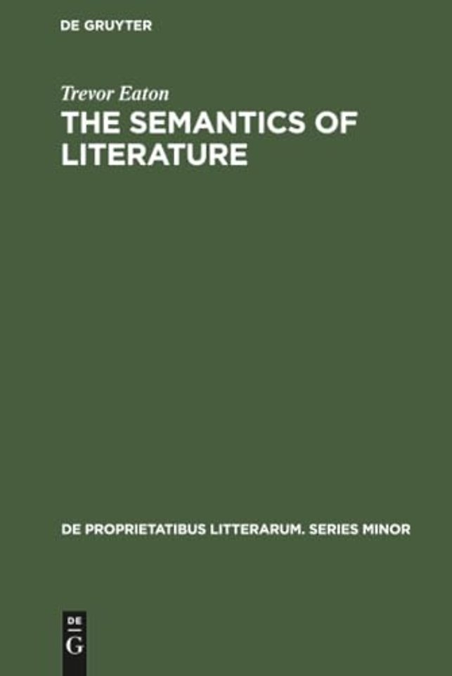 The semantics of literature