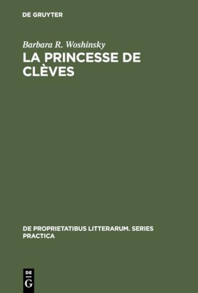 La princesse de Clèves – The Tension of Elegance
