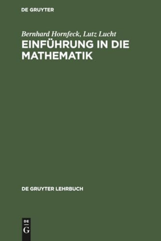 Einführung in die Mathematik