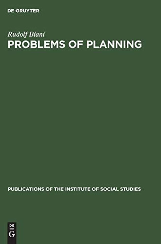 Problems of planning – East and west