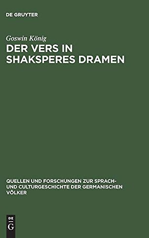 Der Vers in Shaksperes Dramen