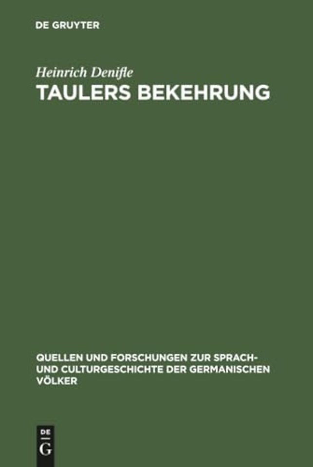 Taulers Bekehrung