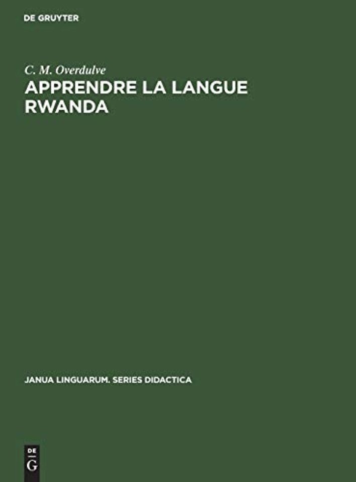 Apprendre la langue Rwanda