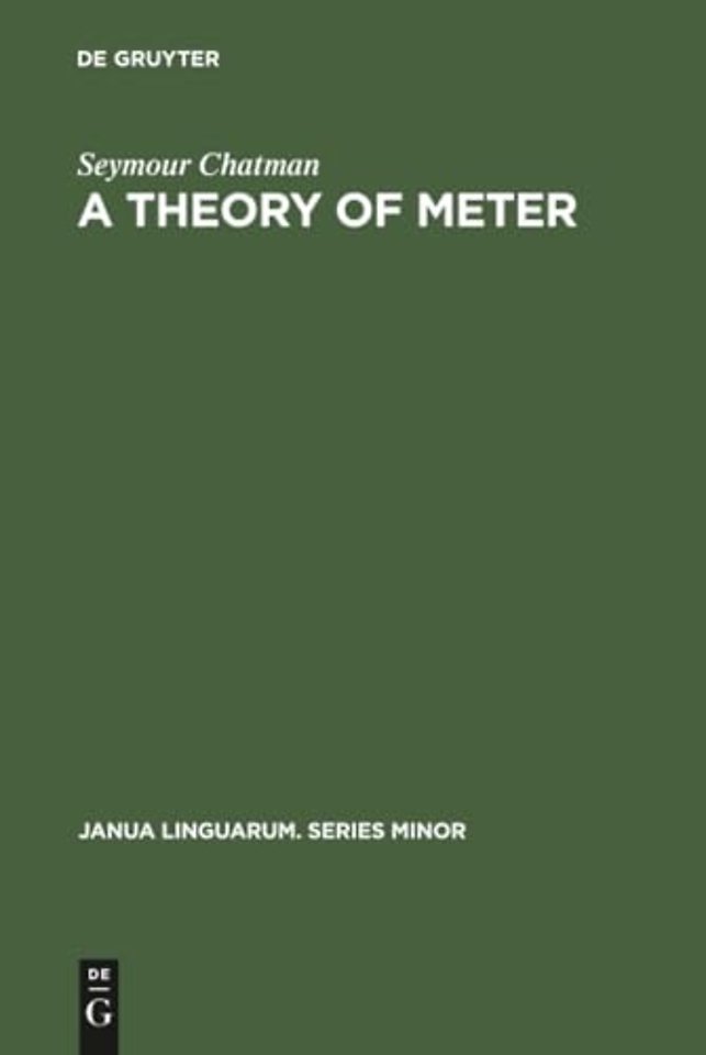 A Theory of Meter