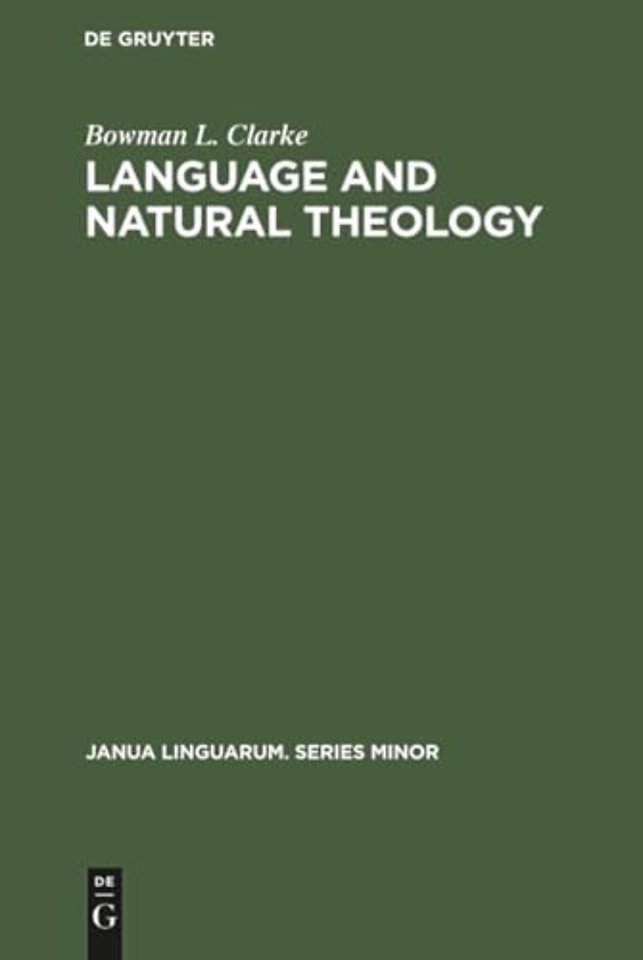 Language and natural theology