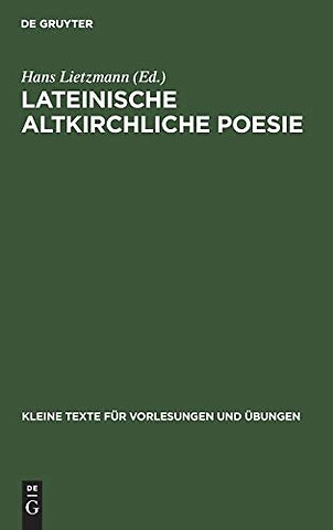 Lateinische altkirchliche Poesie