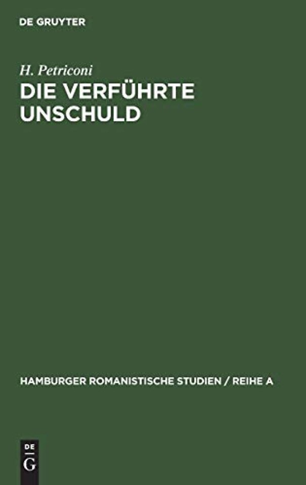 Die verführte Unschuld – Bemerkungen über ein literarisches Thema