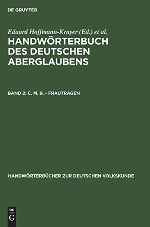 C. M. B. – Frautragen