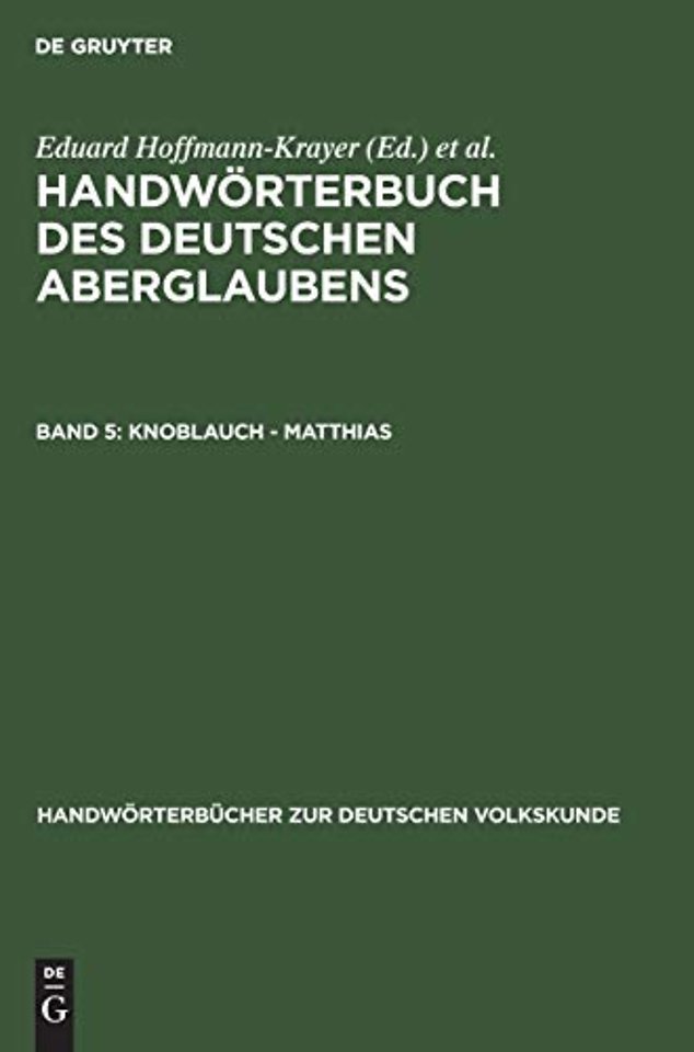 Knoblauch – Matthias