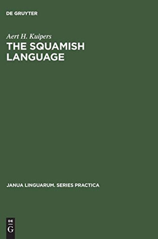 The Squamish language – Grammar, texts, dictionary