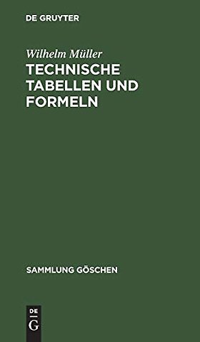 Technische Tabellen und Formeln