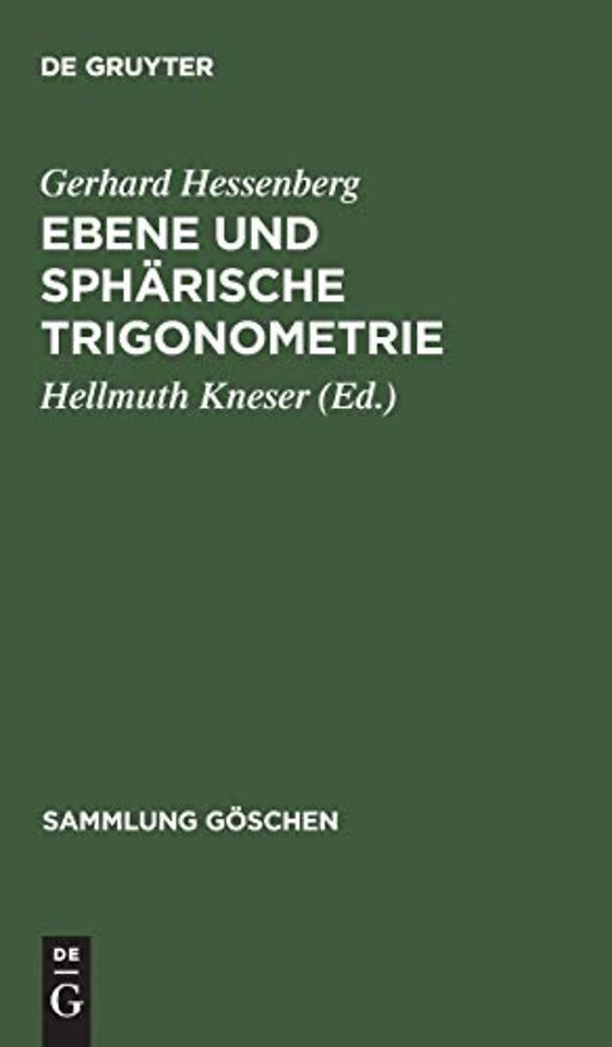 Ebene und sphärische Trigonometrie