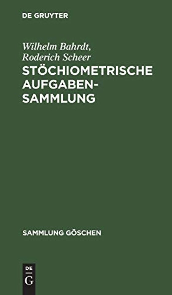 Stöchiometrische Aufgabensammlung – Mit den Ergebissen
