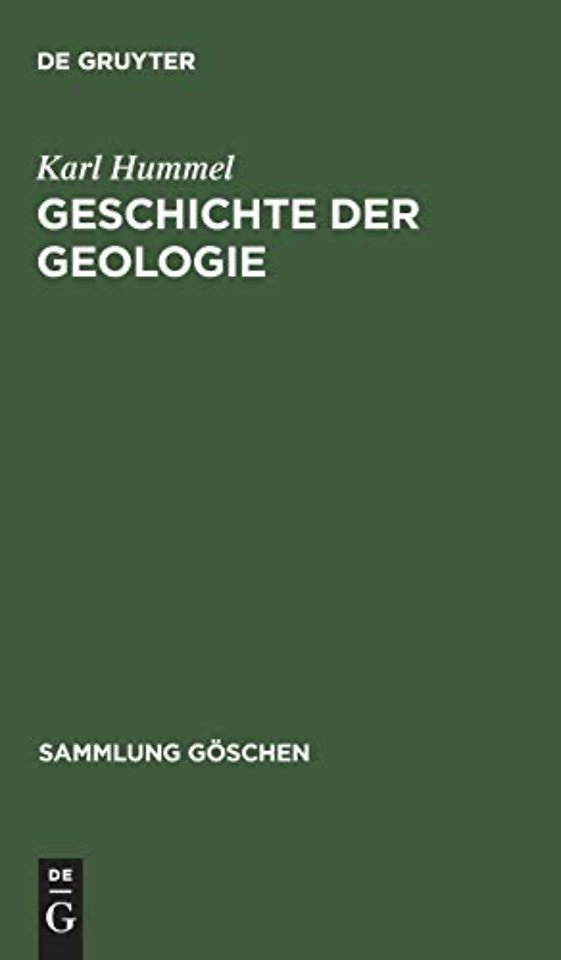 Geschichte der Geologie