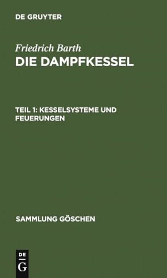 Kesselsysteme und Feuerungen