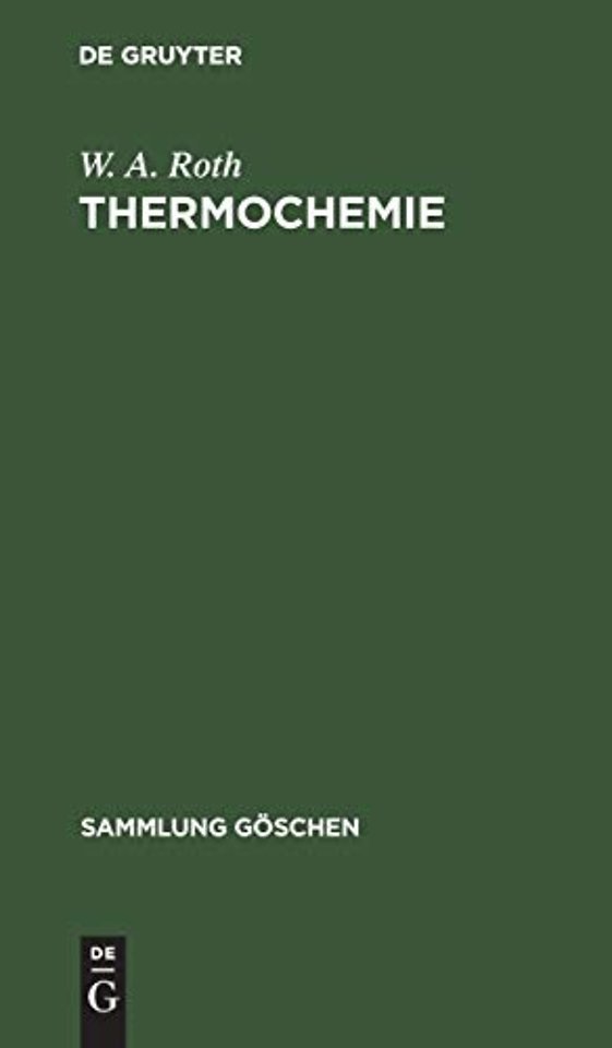 Thermochemie