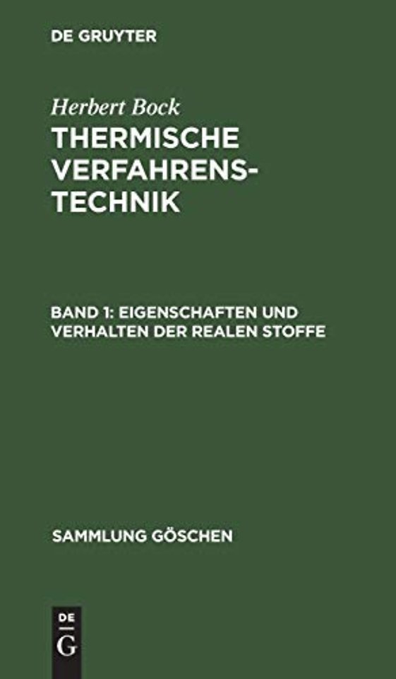 Eigenschaften und Verhalten der realen Stoffe