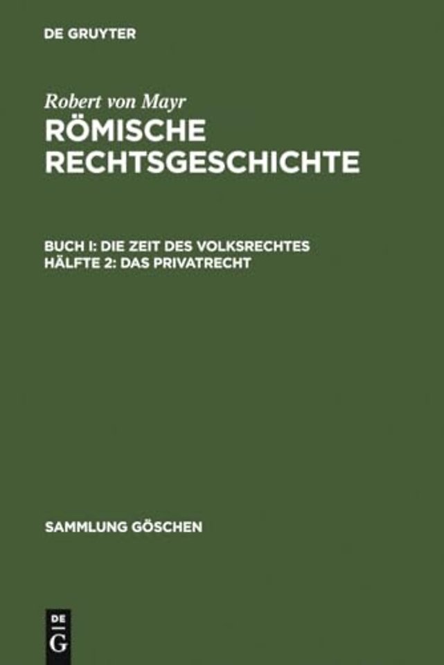 Das Privatrecht