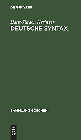 Deutsche Syntax
