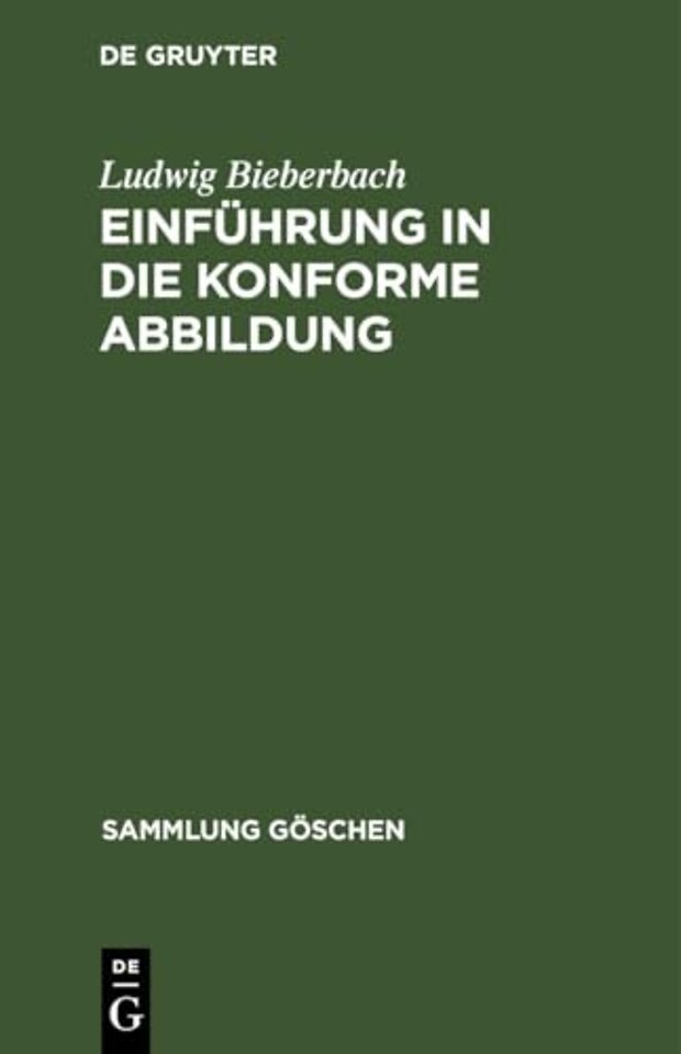 Einführung in die konforme Abbildung