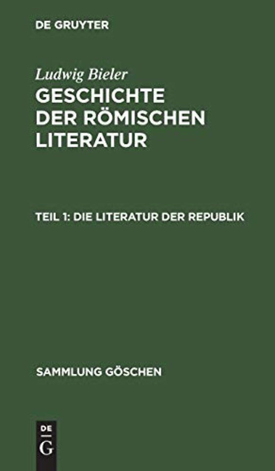 Die Literatur der Republik