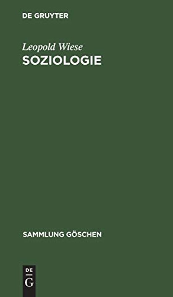 Soziologie – Geschichte und Hauptprobleme