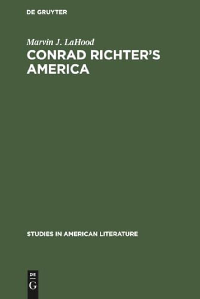 Conrad Richter’s America