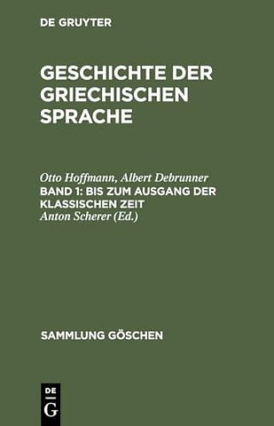 Bis zum Ausgang der klassischen Zeit