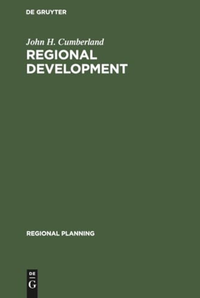 Regional development – Experiences and prospects in the United States of America