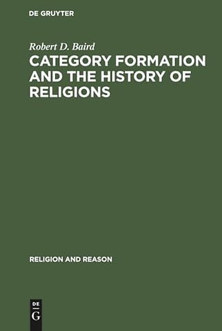 Category formation and the history of religions