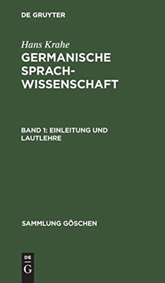 Einleitung und Lautlehre