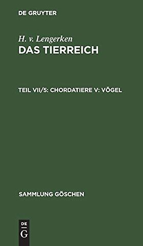 Chordatiere V: Vögel