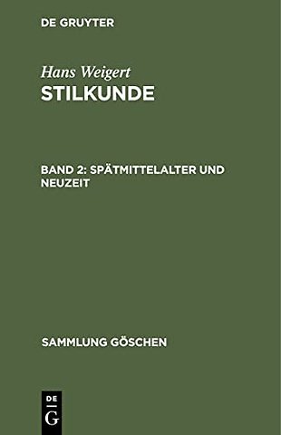 Spätmittelalter und Neuzeit