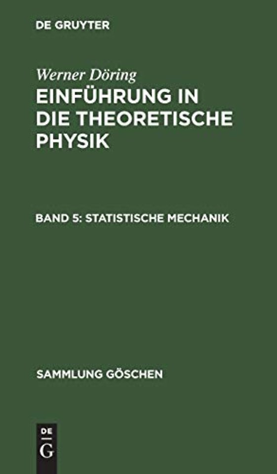 Statistische Mechanik