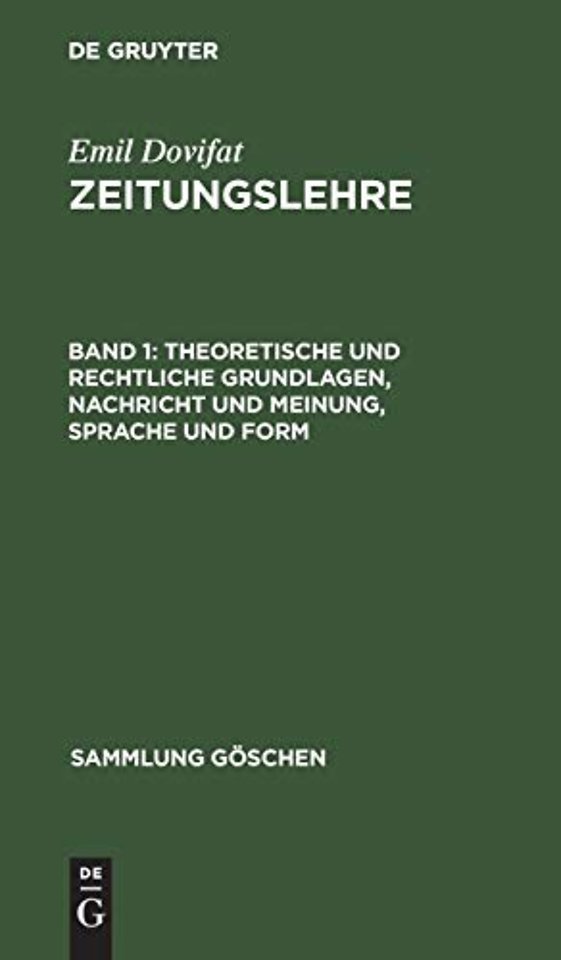 Theoretische und rechtliche Grundlagen, Nachricht und Meinung, Sprache und Form