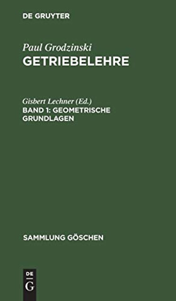 Geometrische Grundlagen