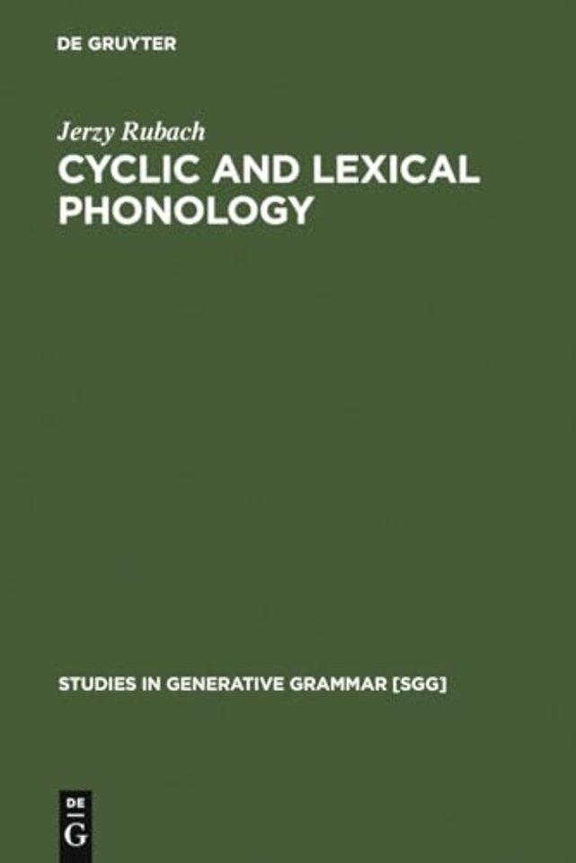 Cyclic and lexical phonology