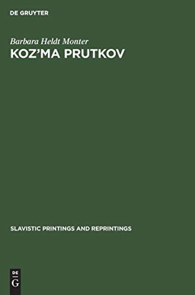 Koz`ma Prutkov – The art of parody