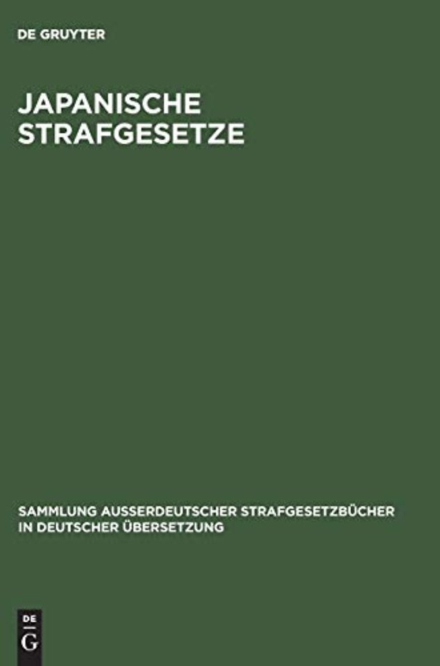 Japanische Strafgesetze