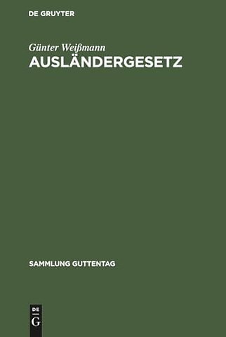 Ausländergesetz – Kommentar