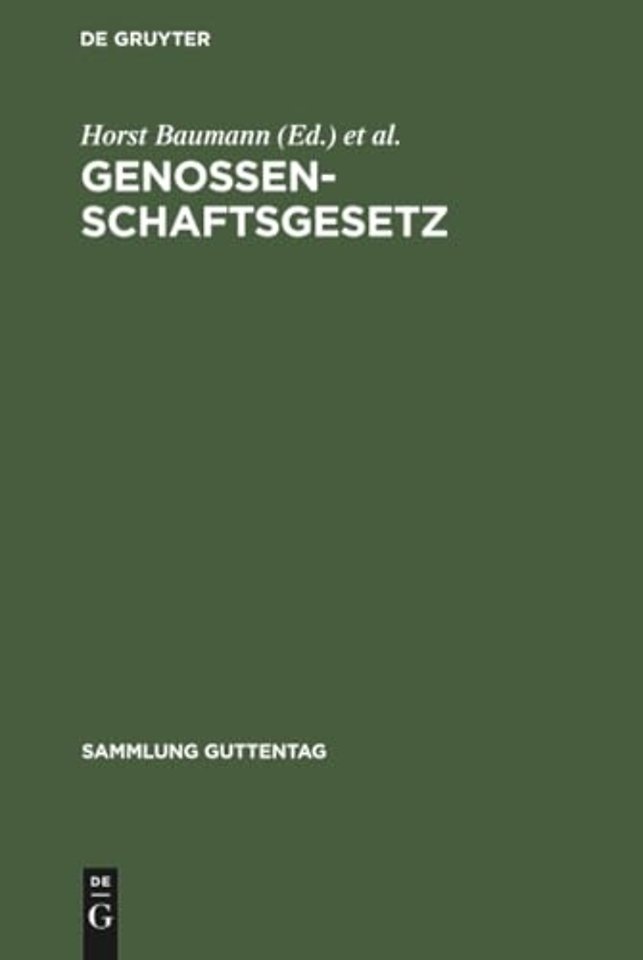 Genossenschaftsgesetz