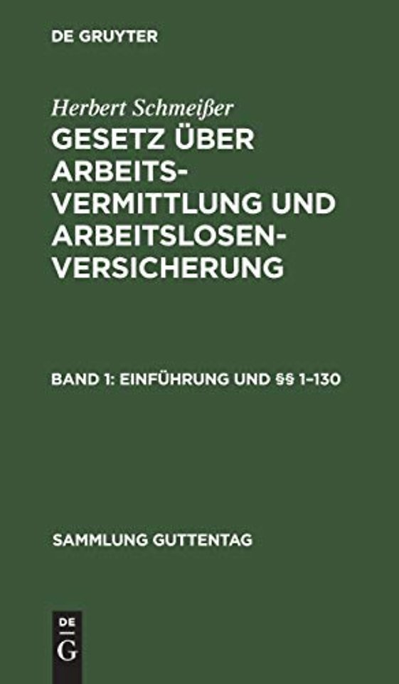 Einführung und §§ 1–130